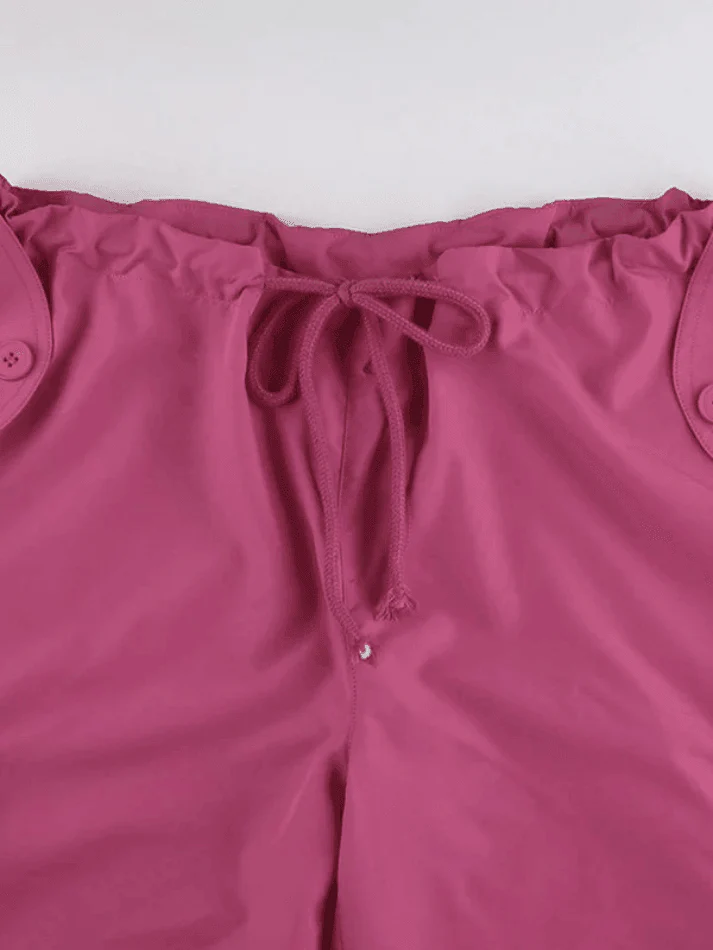 Strap Detail Y2K Cargo Pants - Image 15