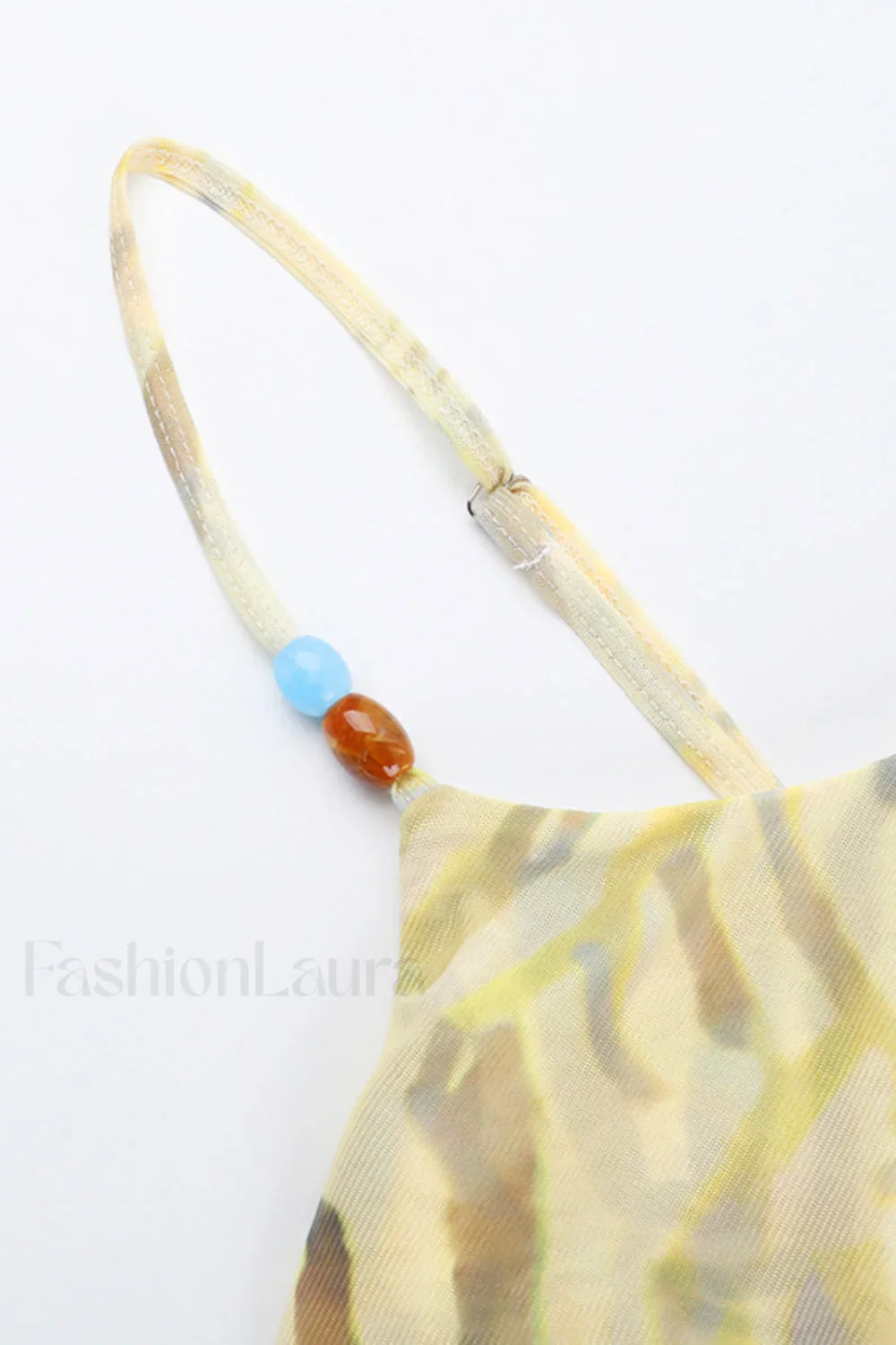 Strapless Floral Ruffled Vacation Mini Dress - Image 6