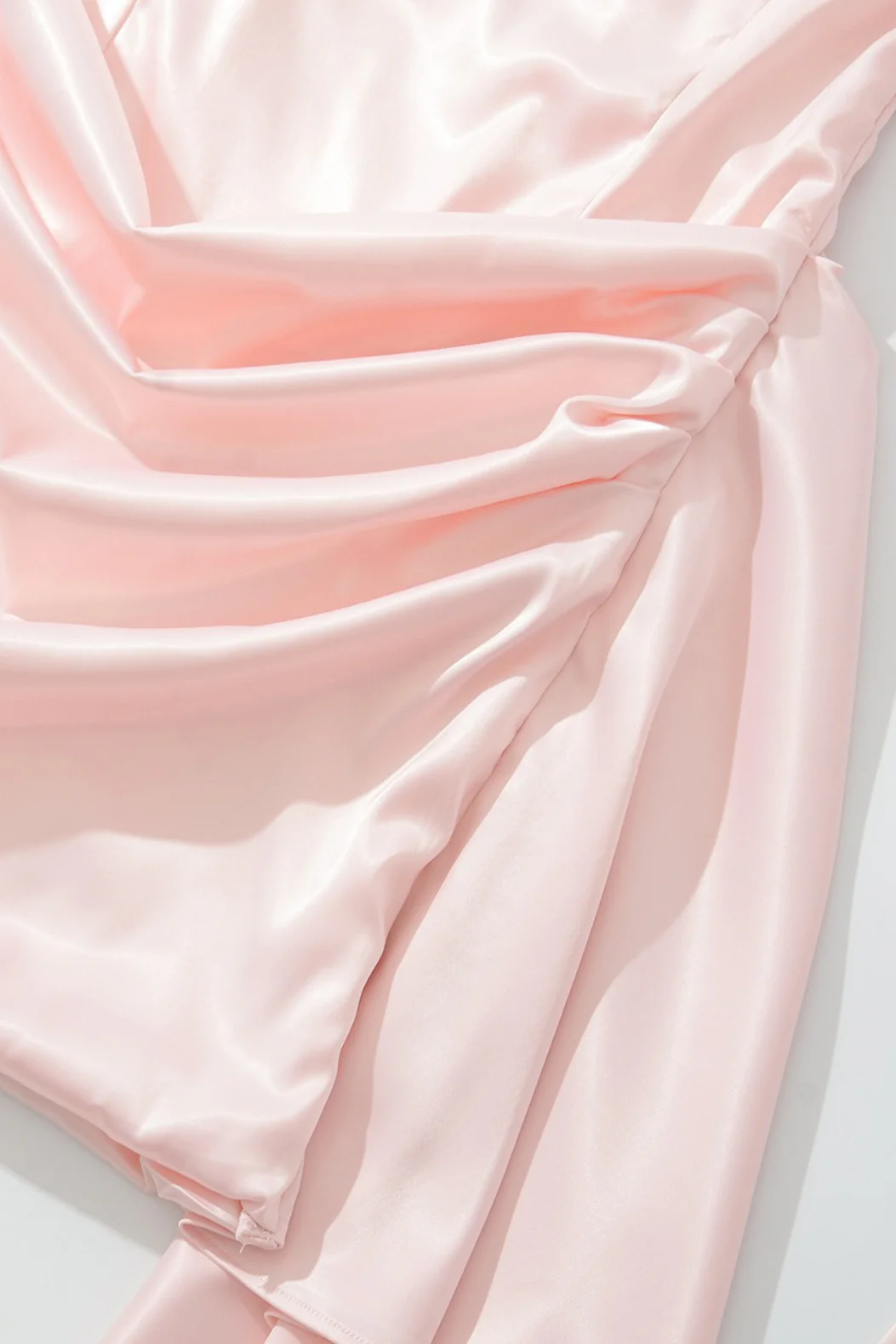 Strapless Scarf Detail Bodycon Sexy Mini Dress - Image 17