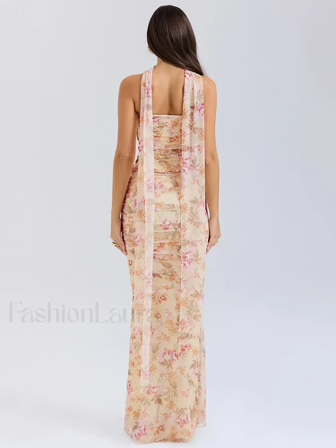 Strapless Skirt Two Piece Maxi Dress - Image 2