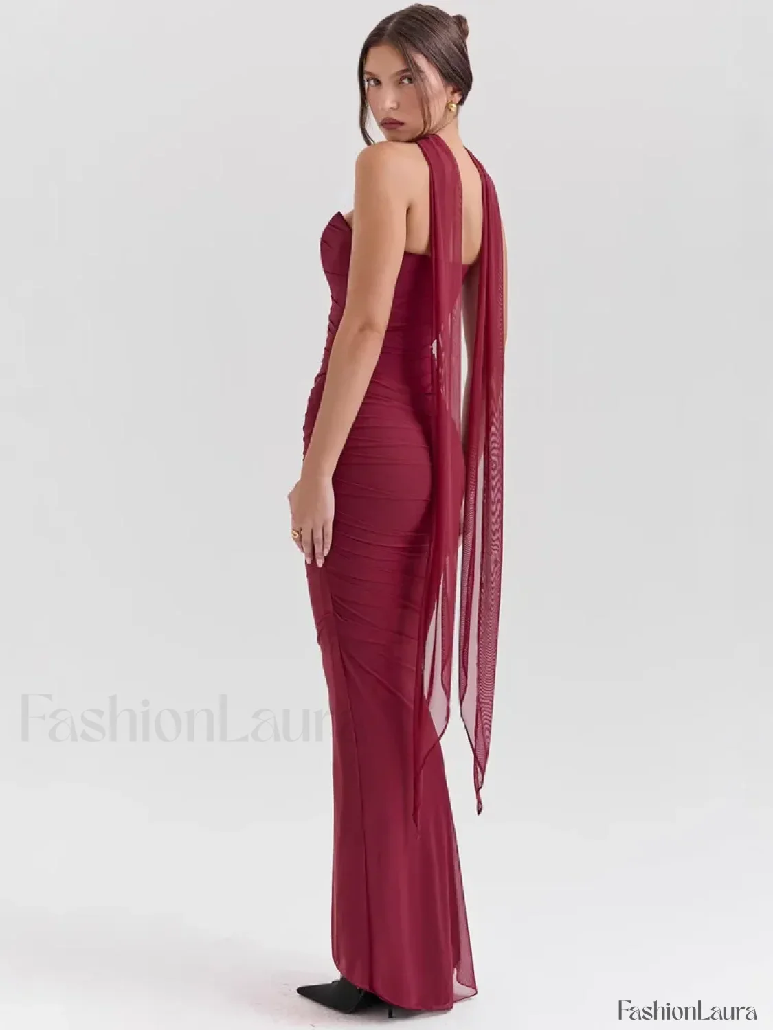 Strapless Skirt Two Piece Maxi Dress - Image 21