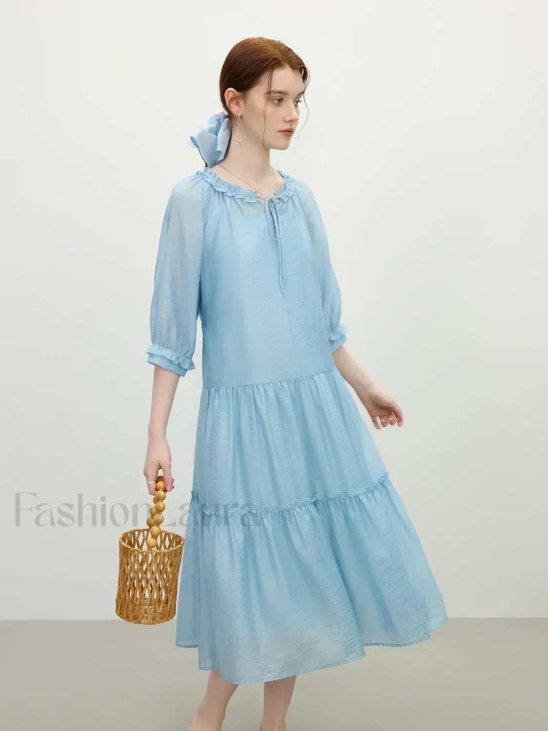 Strappy Two-Piece Midi Dress - Image 2