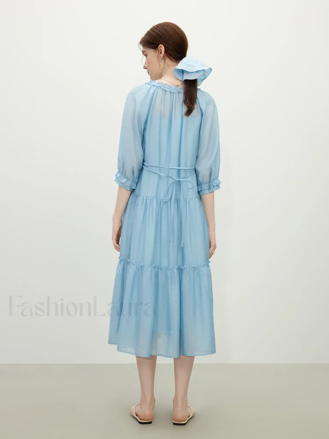 Strappy Two-Piece Midi Dress - Image 3
