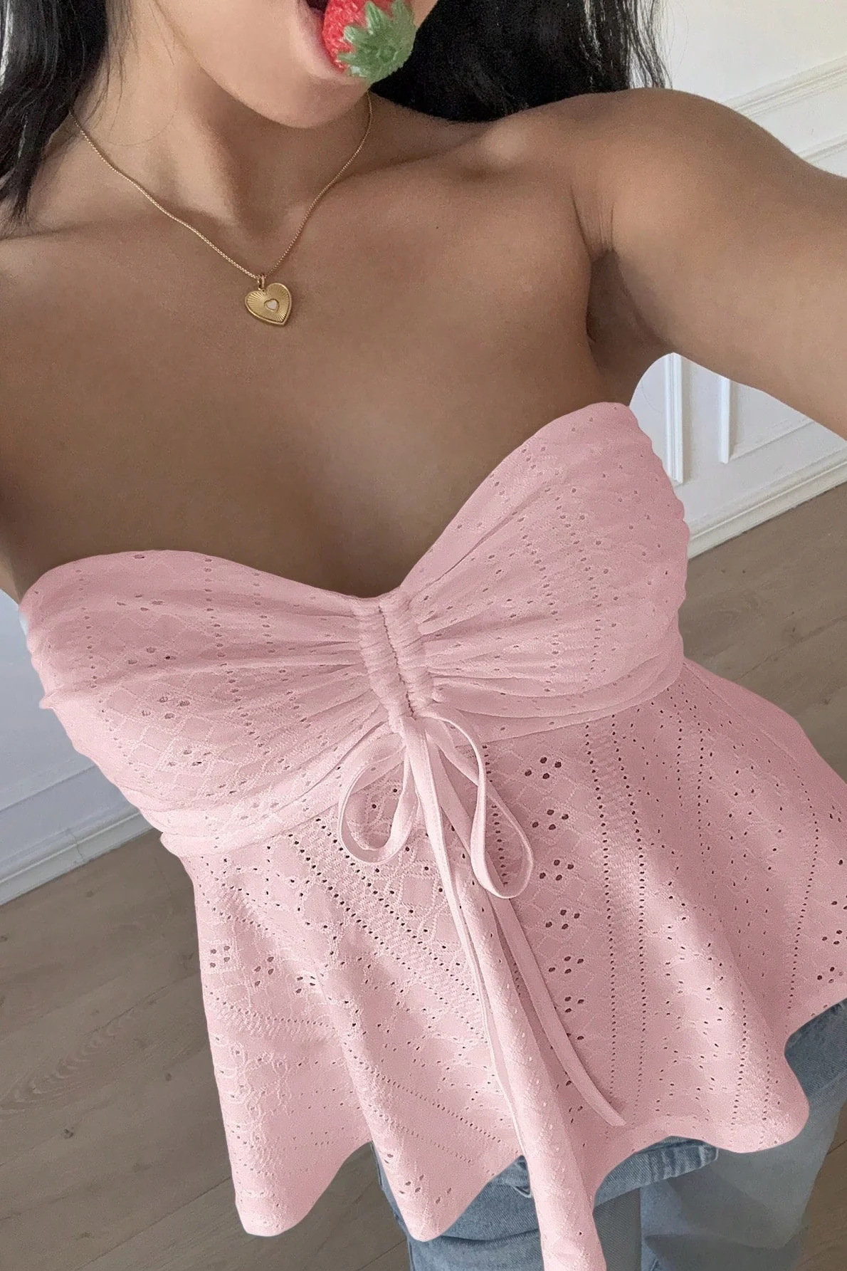Sweet Sexy Corset Bodycon Sleeveless Tube Top - Image 6