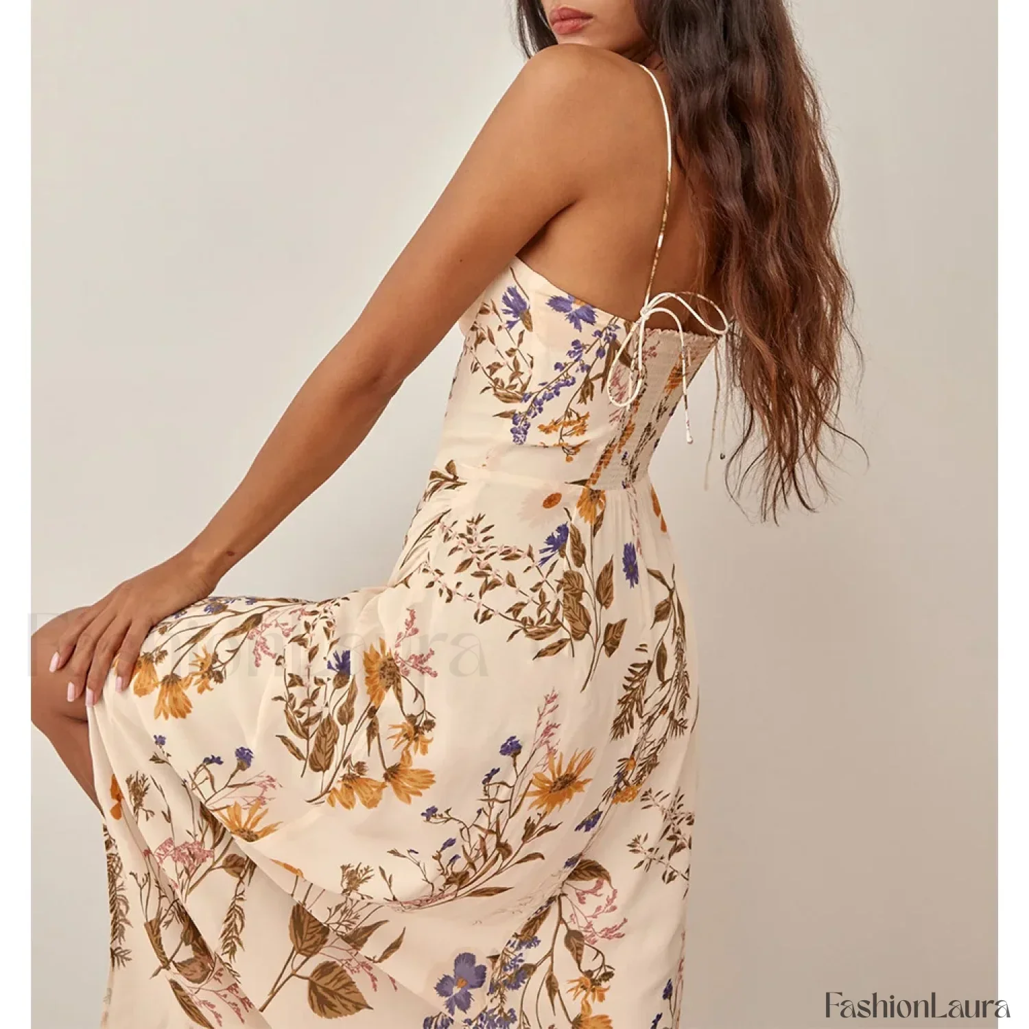 Sweetheart Lace Floral Dress - Image 34