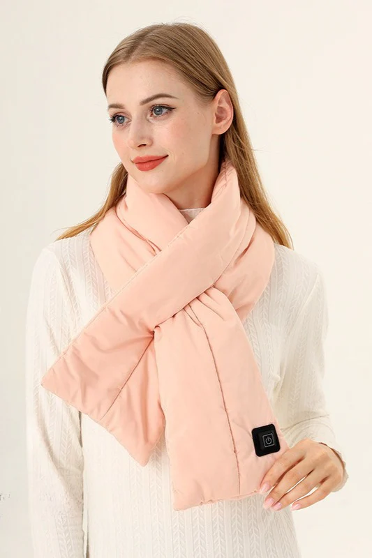 Thick Ribbed Long Neck Warmer Scarf - Image 3