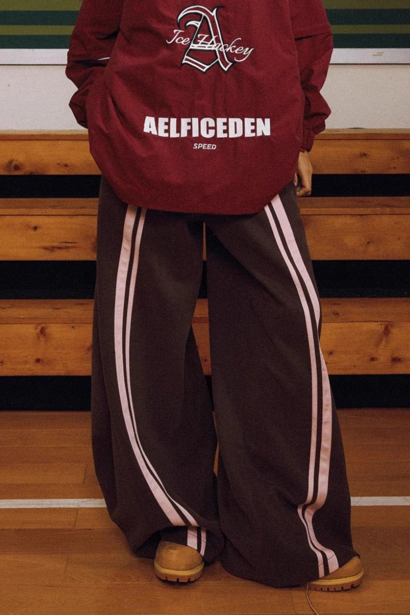 Tie Waist Relaxed Wide Leg Long Pants - Image 2