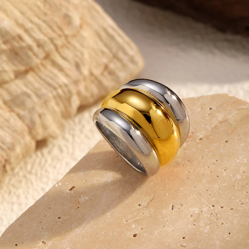 Titanium Steel Seamless Band Ring - Image 7