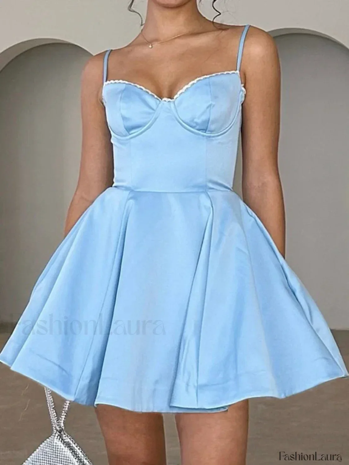 Tulle A-Line Casual Floral Dress - Image 17