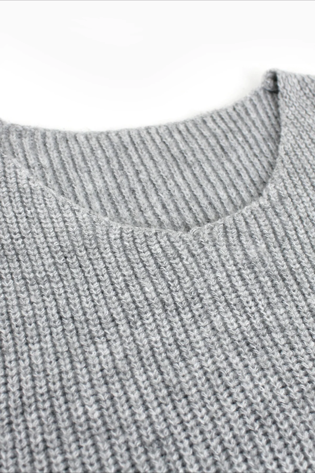 Two-Piece Knit Sweater Vest & Cardigan Dress Sweater Dress - Image 4