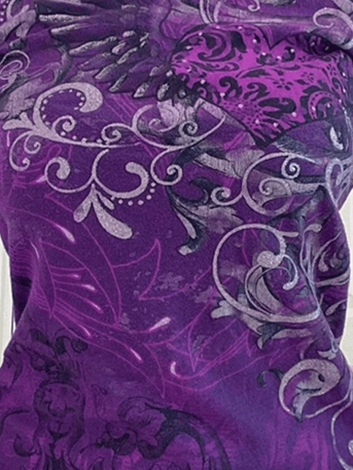 Vintage Floral Baby Tee - Image 5