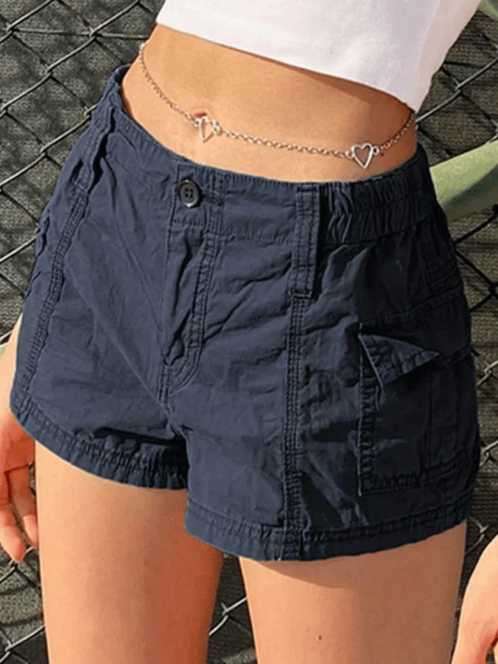 Vintage Low Rise Cargo Shorts - Image 24