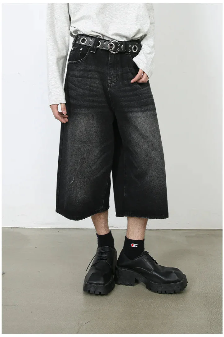 Vintage Y2K Loose Cropped Jeans - Image 25