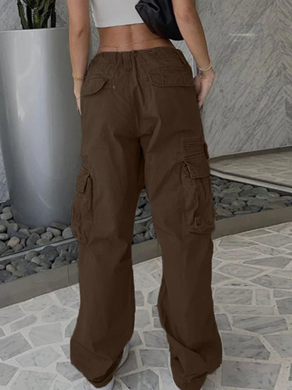 Washed Vintage Baggy Cargo Jeans - Image 33