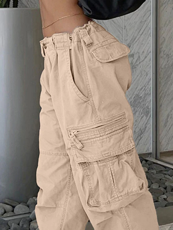 Washed Vintage Baggy Cargo Jeans - Image 41
