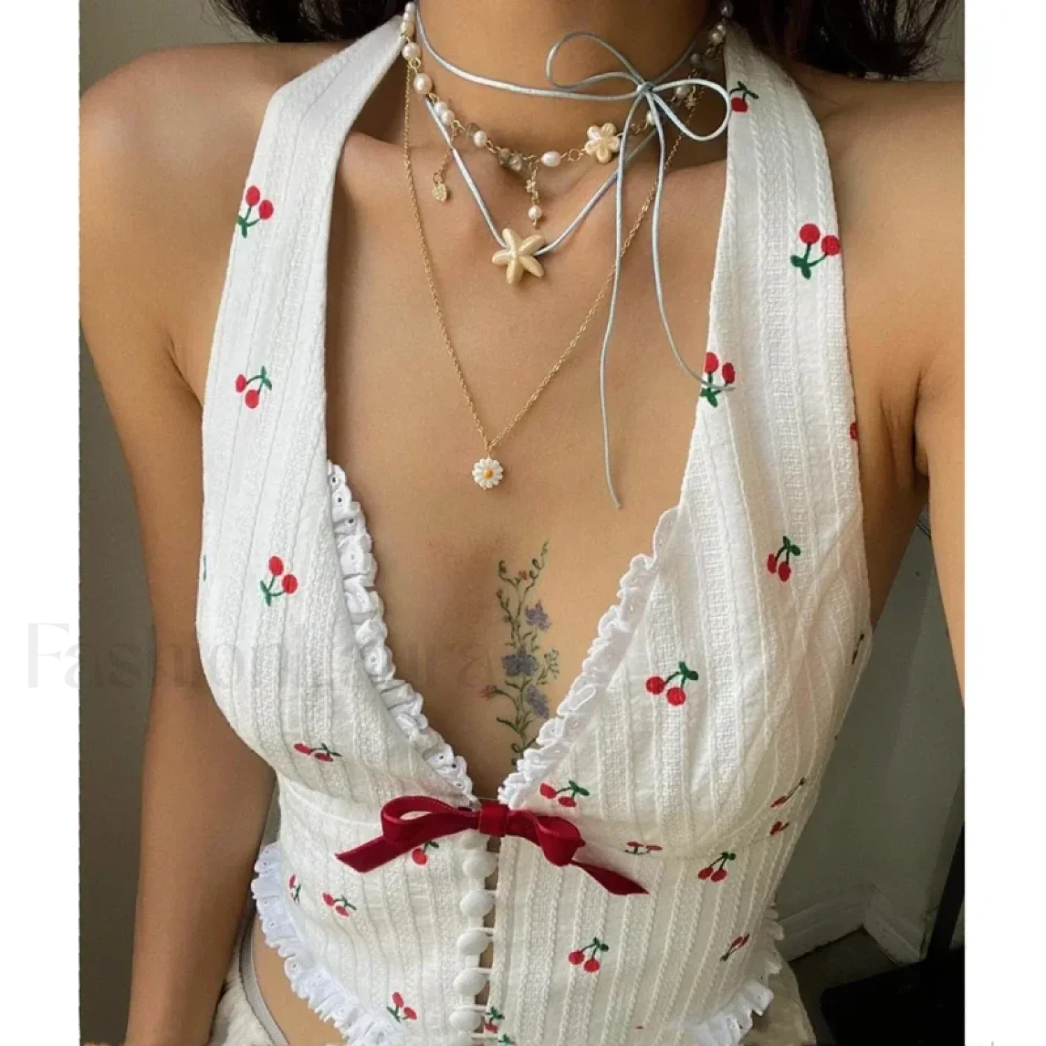 WhereMery Korean Fashion Halter Camis Tank Top - Image 4